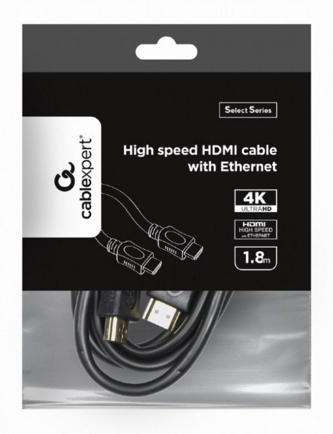 Gembird HDMI kabl v.2.0 ethernet support 3D/4K TV 1.8m