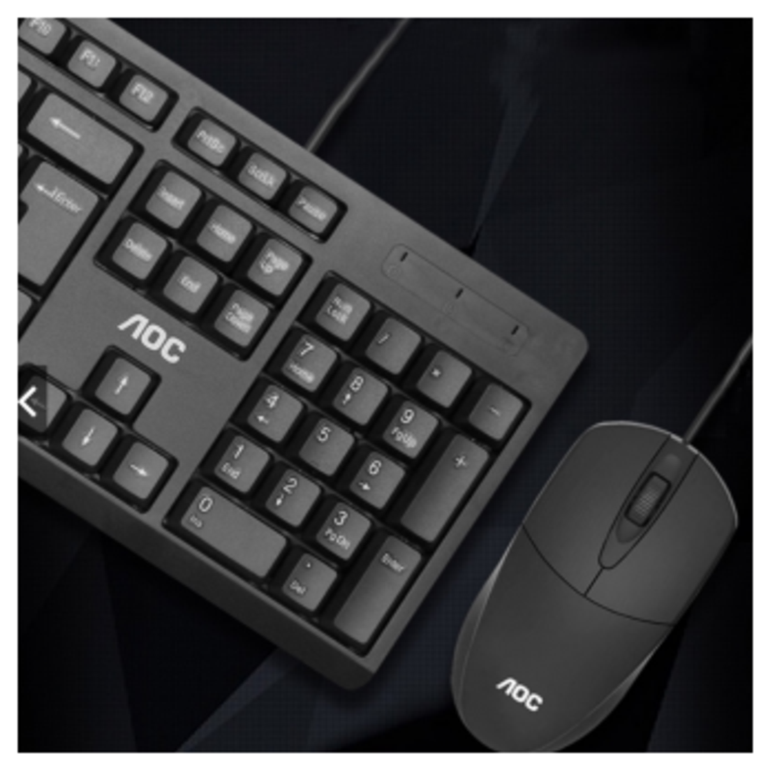 Komplet tastatura AOC + mis KM160
