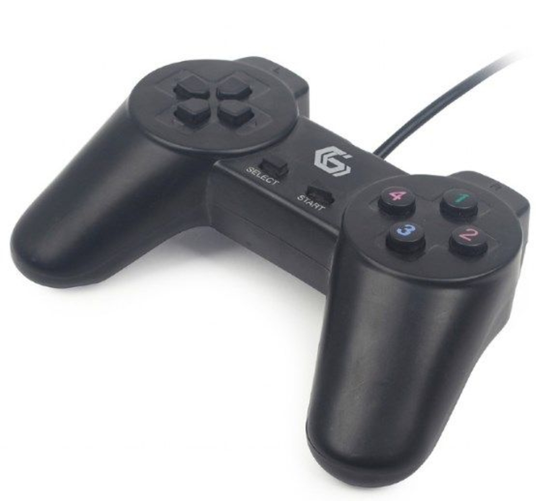 JPD-UB-01 Gembird USB 2.0 digital gamepad black (alt. JPD-Digitalpad