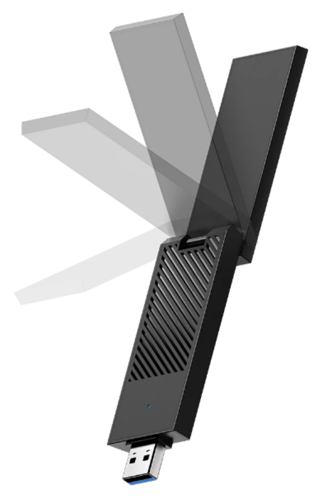 Cudy WU5400, AX5400 High-Gain USB 3.0 Wi-Fi 6E Adapter 2.4/5/6 GHz, 574 Mbps/2402 Mbps
