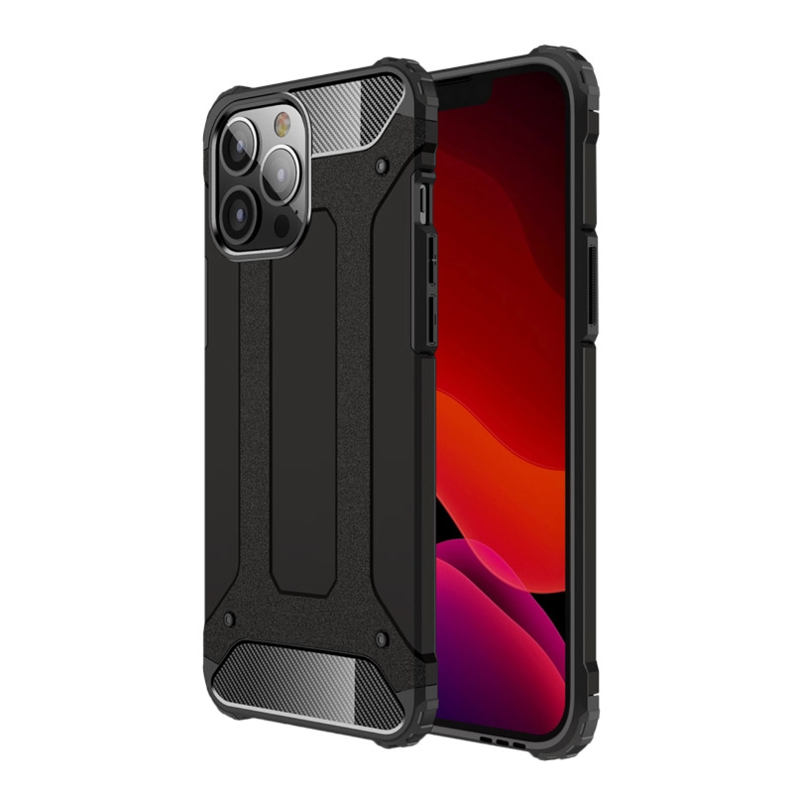 Maska Hard Border za iPhone 13 Pro crna