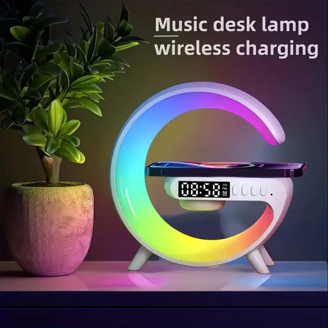 Pametna G lampa 3u1 sa magsafe punjacem i zvucnikom