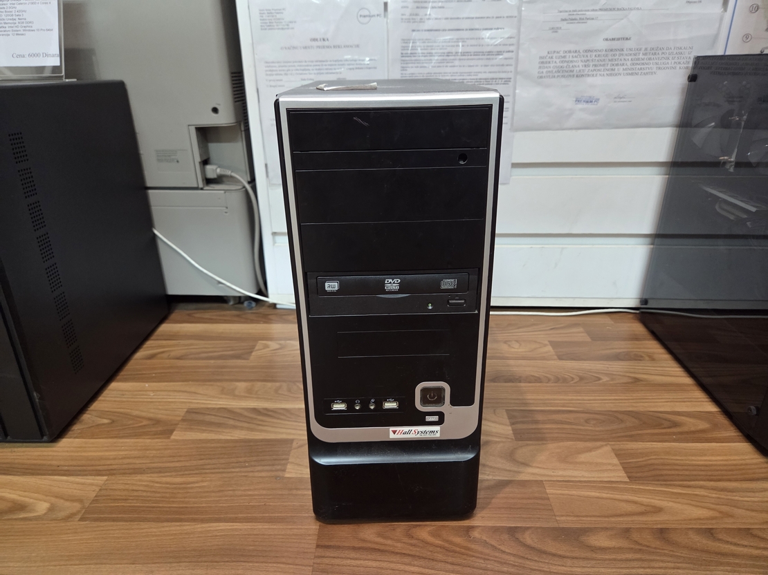 Desktop PC Racunar 500w/Athlon X2 270 3.4GHz/8GB DDR3/SSD+HDD