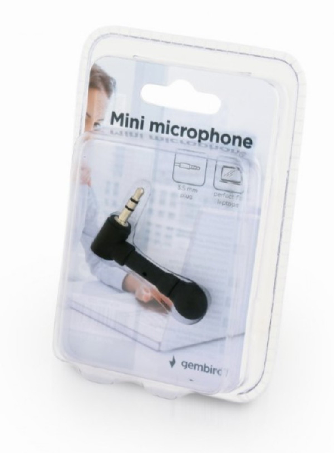 MIC-203 Mini mikrofon black 3.5mm