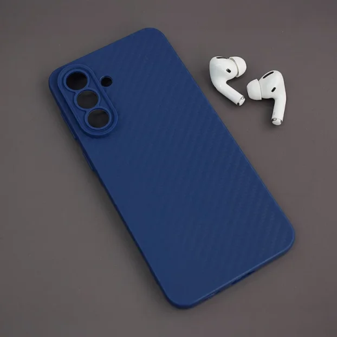maska carbon fiber za samsung a57 plava