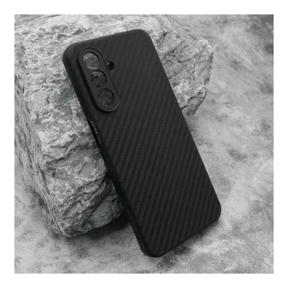 Futrola silikon carbon light za samsung a175f/a176b galaxy a17 4g/5g crna