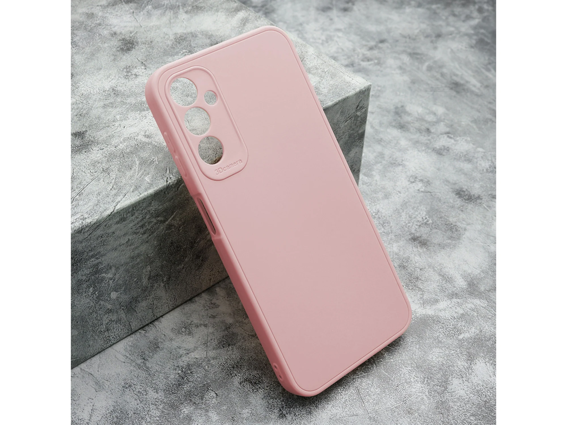 Futrola Soft 3D camera za Samsung A356B Galaxy A35 5G roze