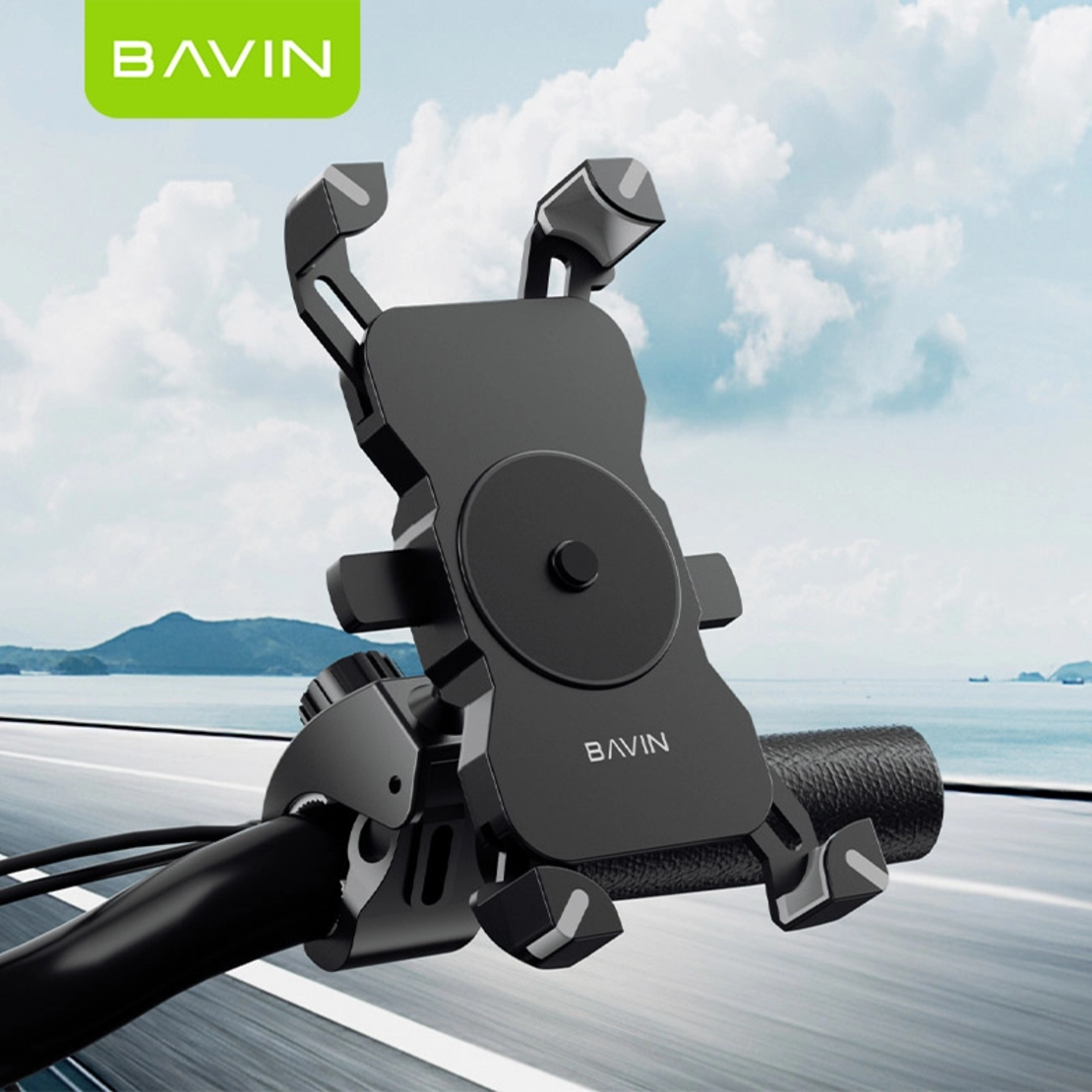 Drzac za telefon za bicikl Bavin PC1027 crni