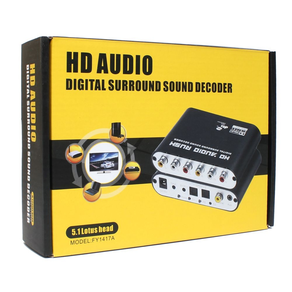 Digitalni na analogni audio konverter 5.1