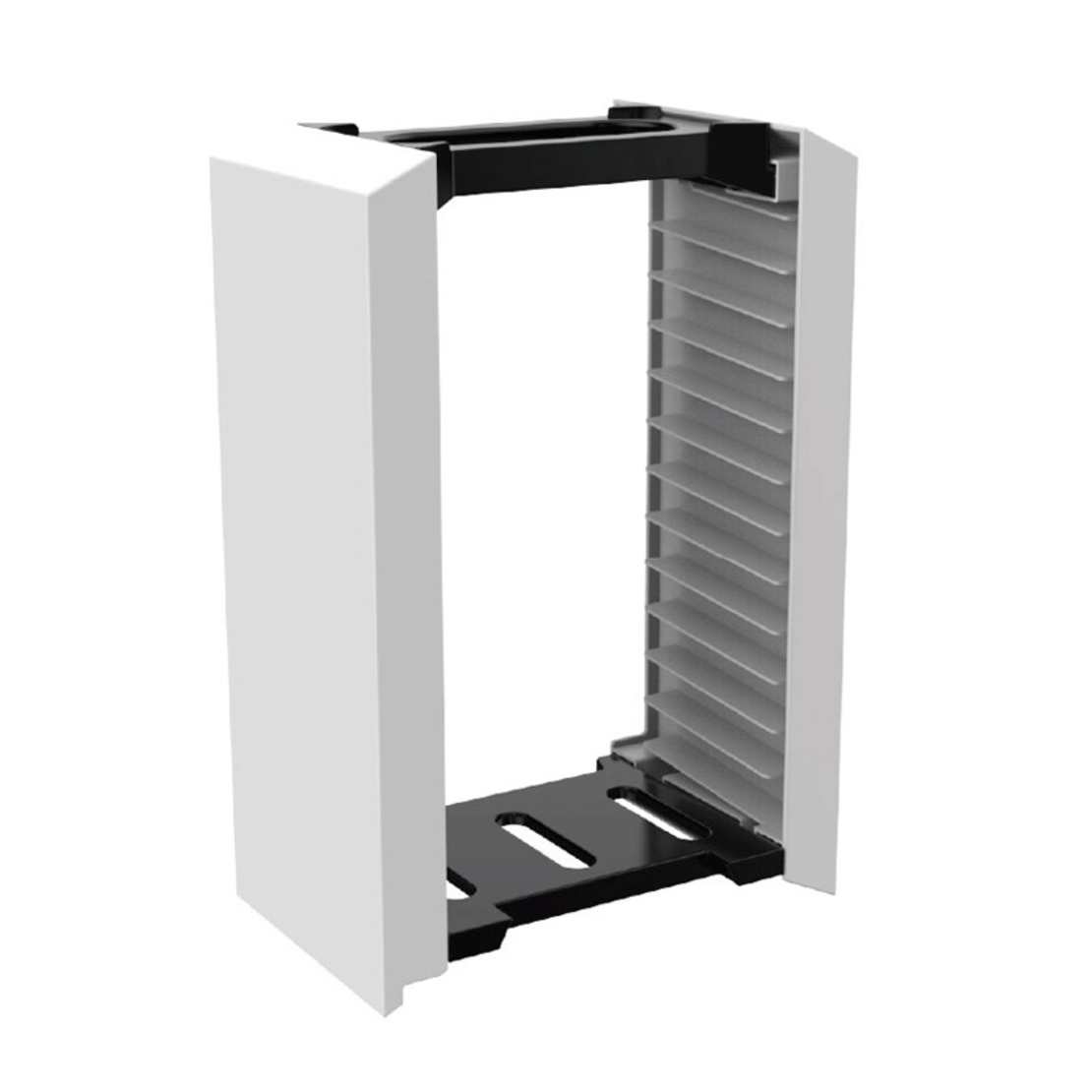 Stalak za diskove DOBE TP5-0520 PS4/ PS5/ PS5 Slim/ PS5 Pro beli
