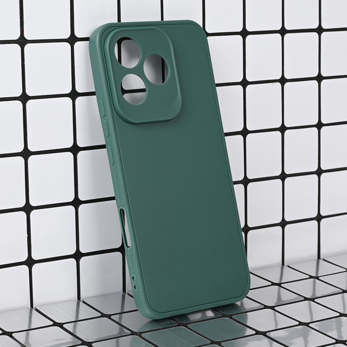 Maska 3D Camera za Honor 400 Lite tamno zelena