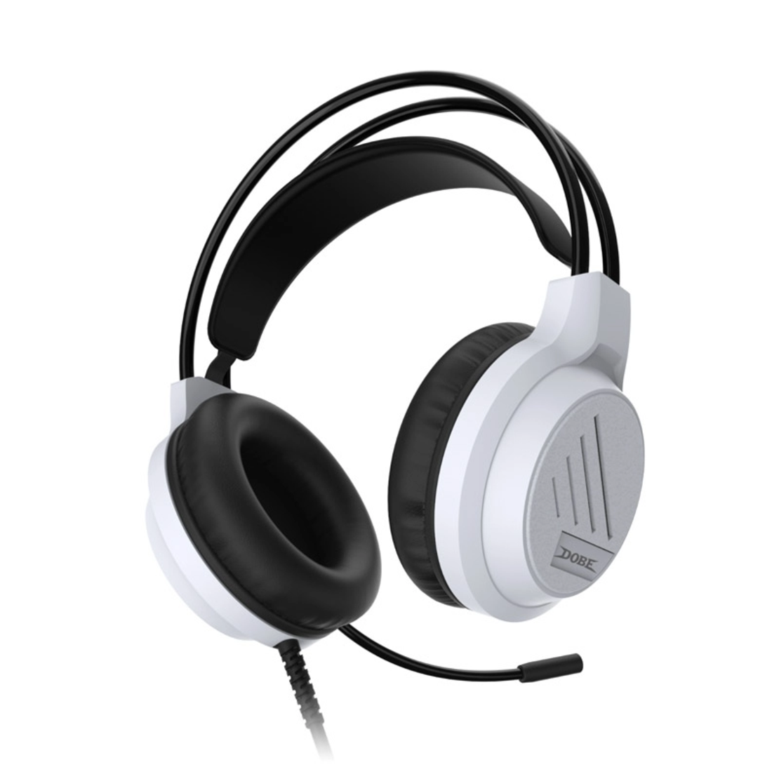 Slusalice Gaming DOBE TP5-3592 za PS5 i PS5 Slim bele