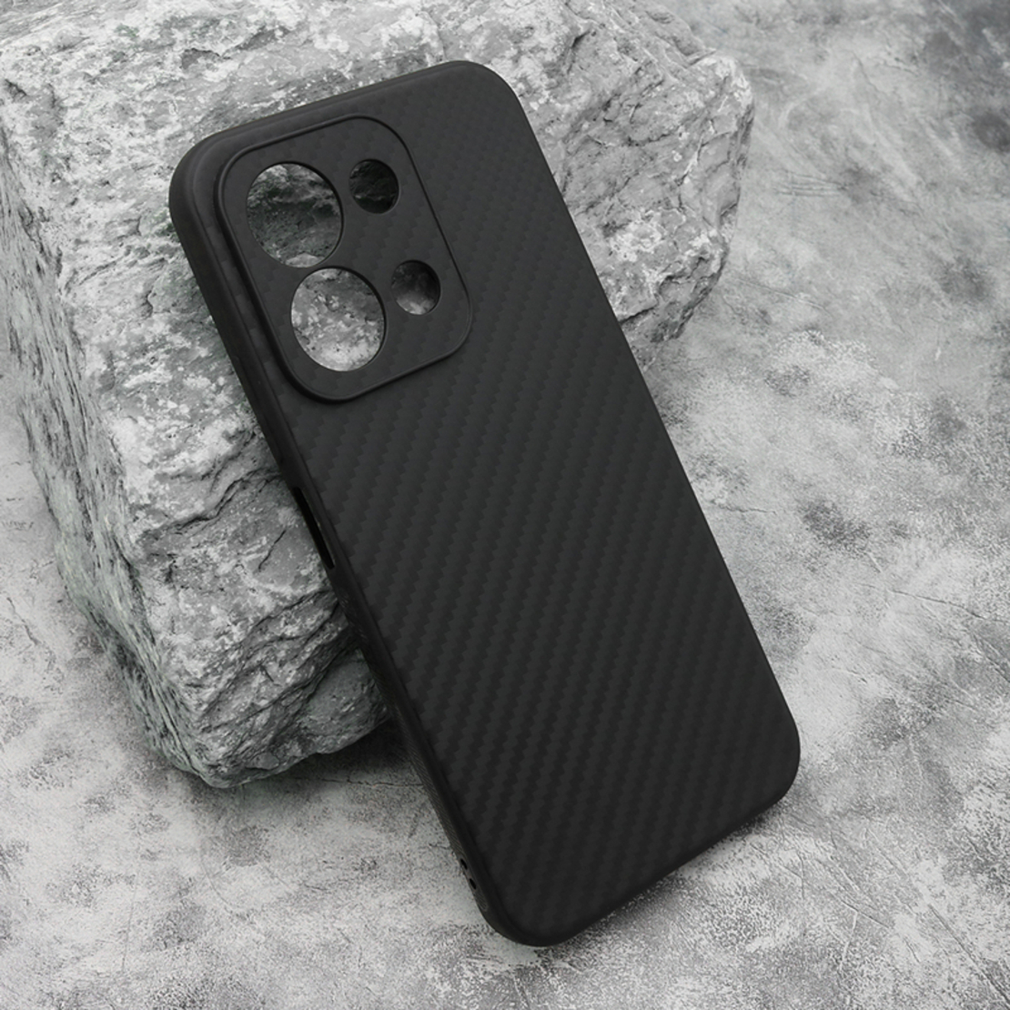 Futrola silikon CARBON LIGHT za Xiaomi Redmi 15C 4G 171mm (global) crna