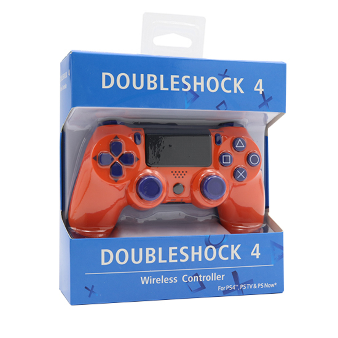 Joypad DOUBLESHOCK IV bezicni narandzasto-teget (za PS4)