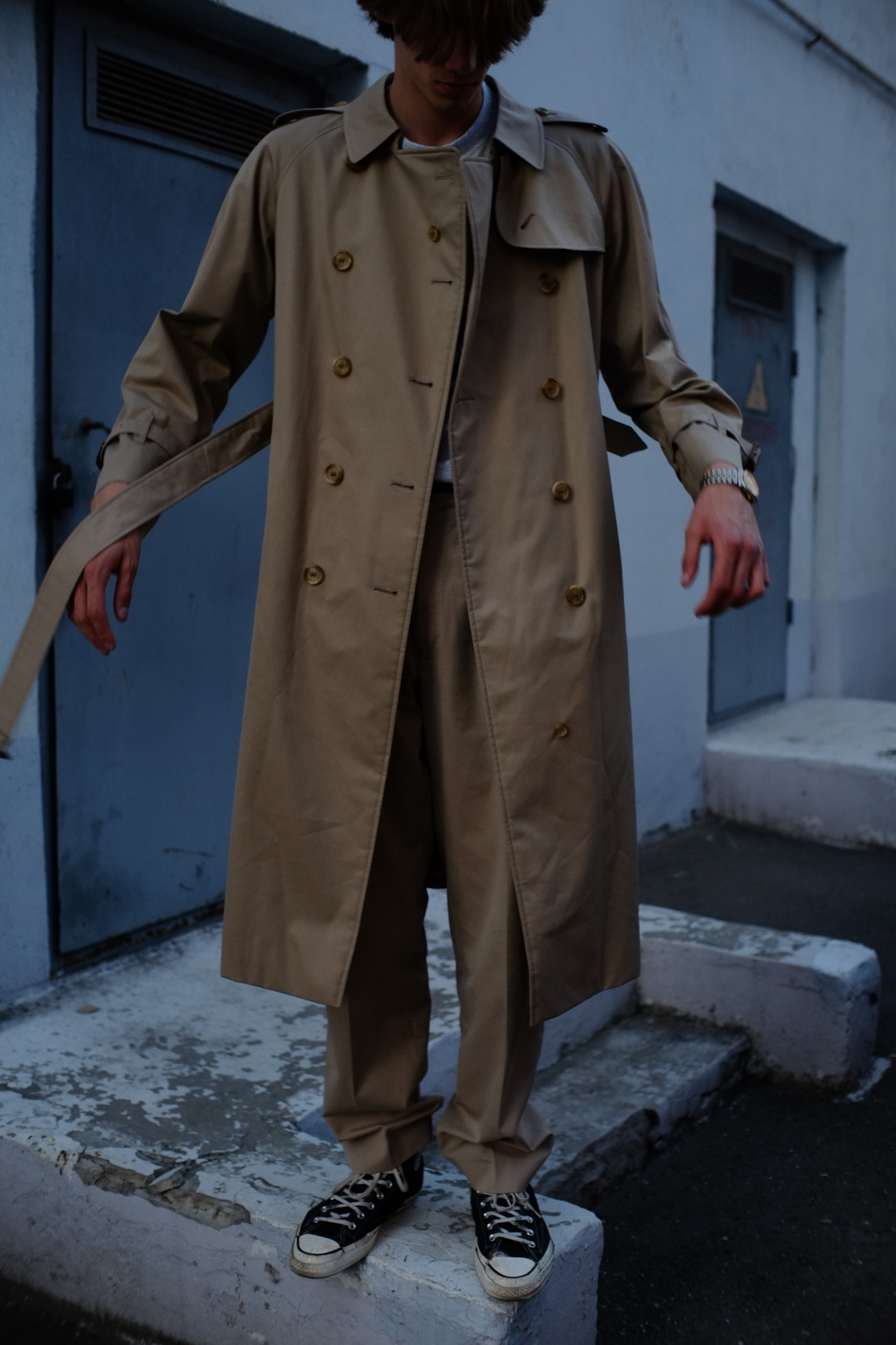 Trench burberry vintage store