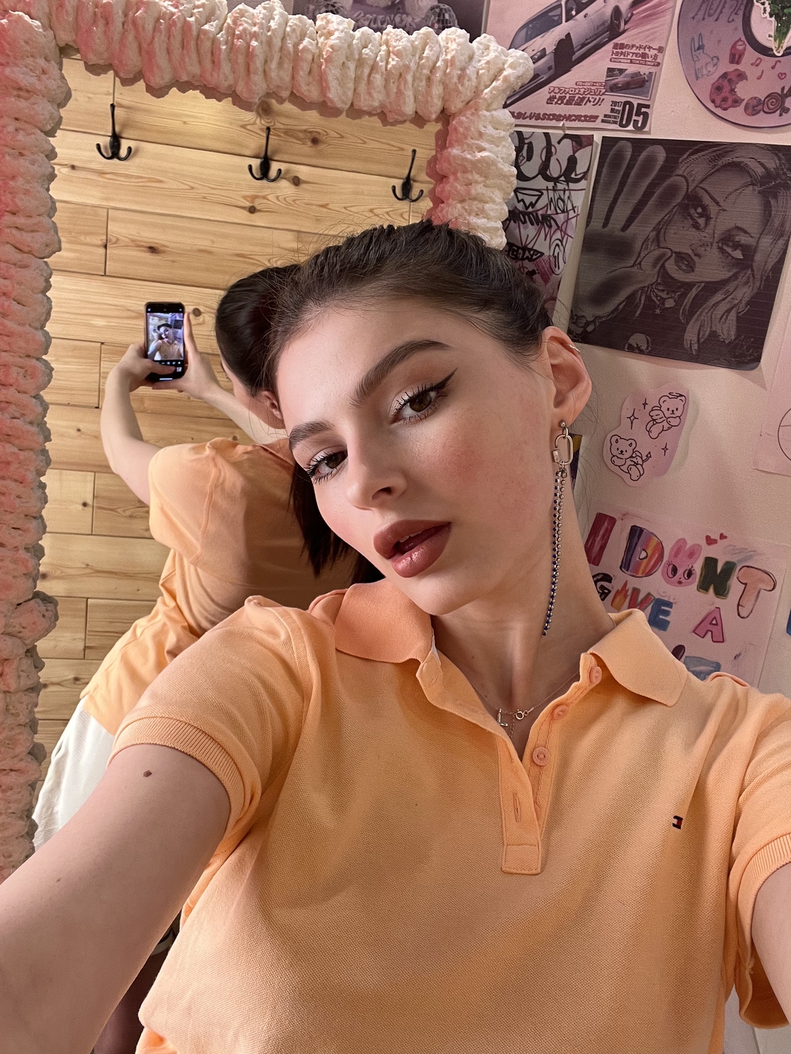 Polo tommy hilfiger orange 2025