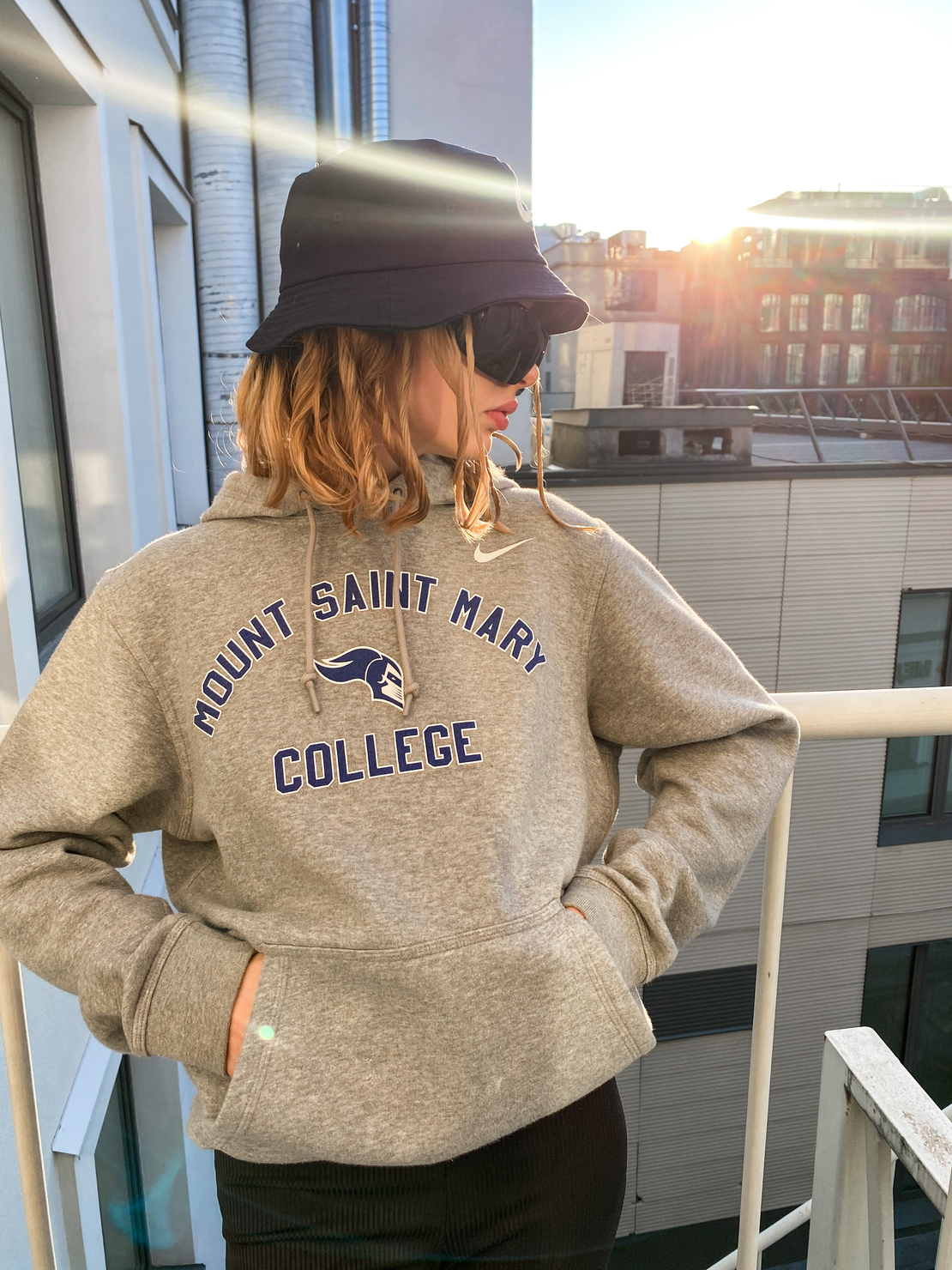 Nike college sweatshirt hotsell
