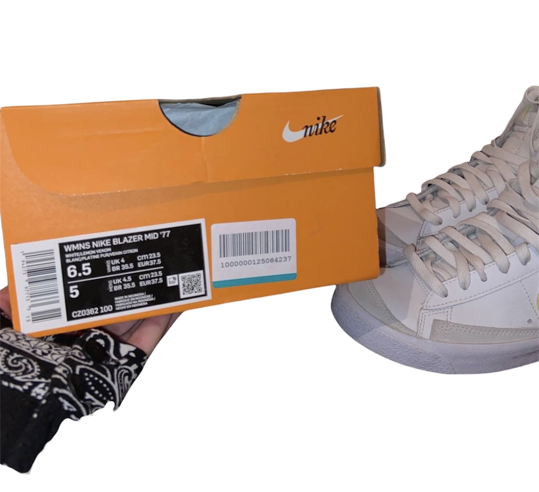 Nike blazer vintage blanche store