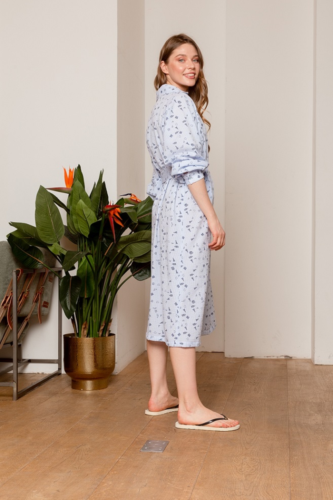 Платье-рубашка 