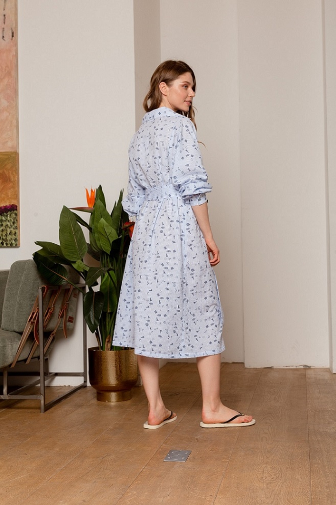 Платье-рубашка 