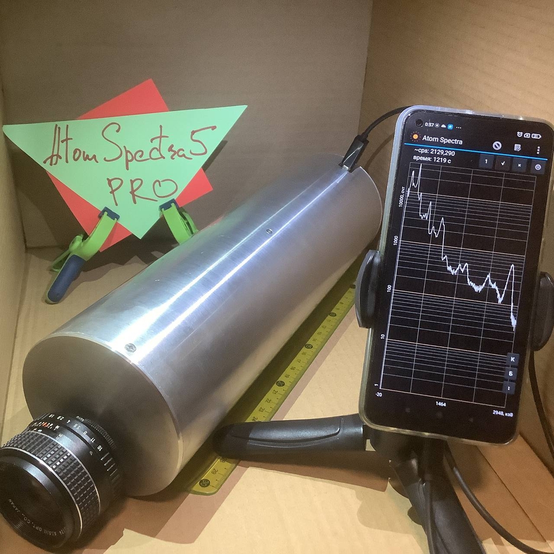 Гамма-спектрометр Atom Spectra5 PRO