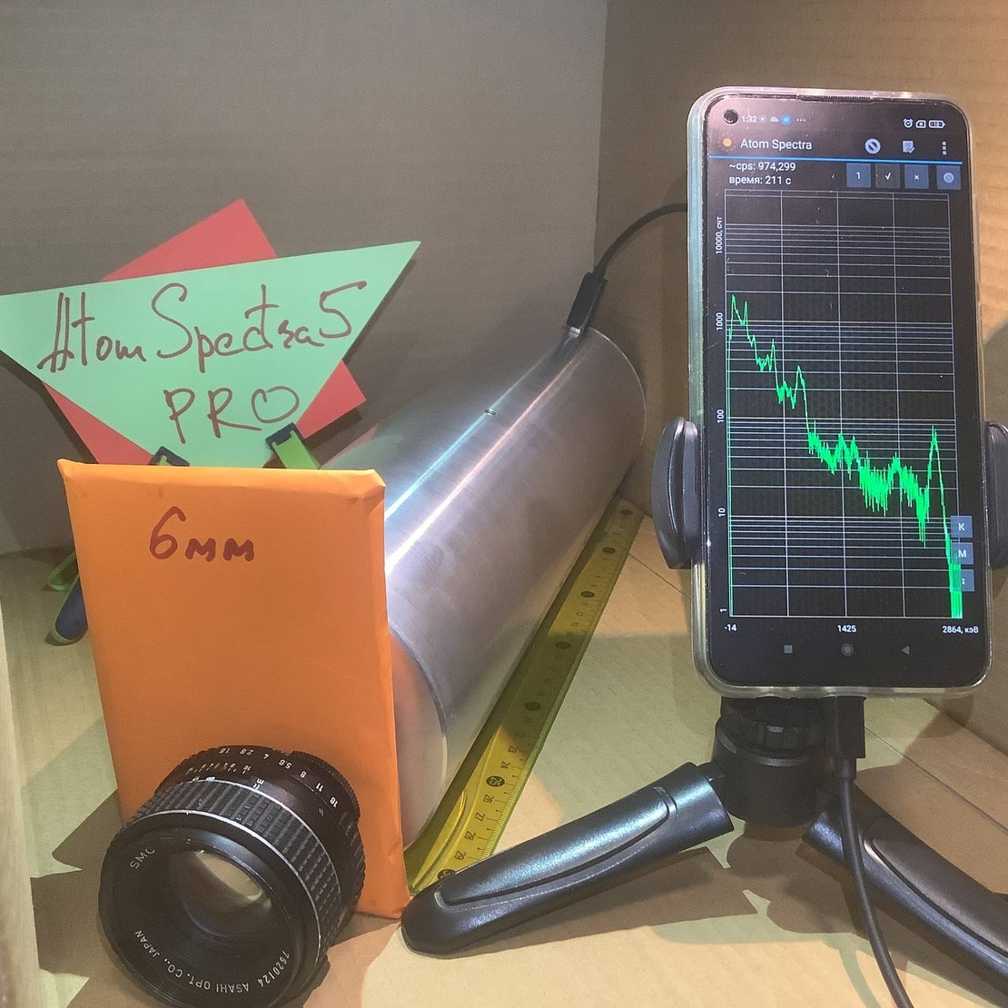 Гамма-спектрометр Atom Spectra5 PRO