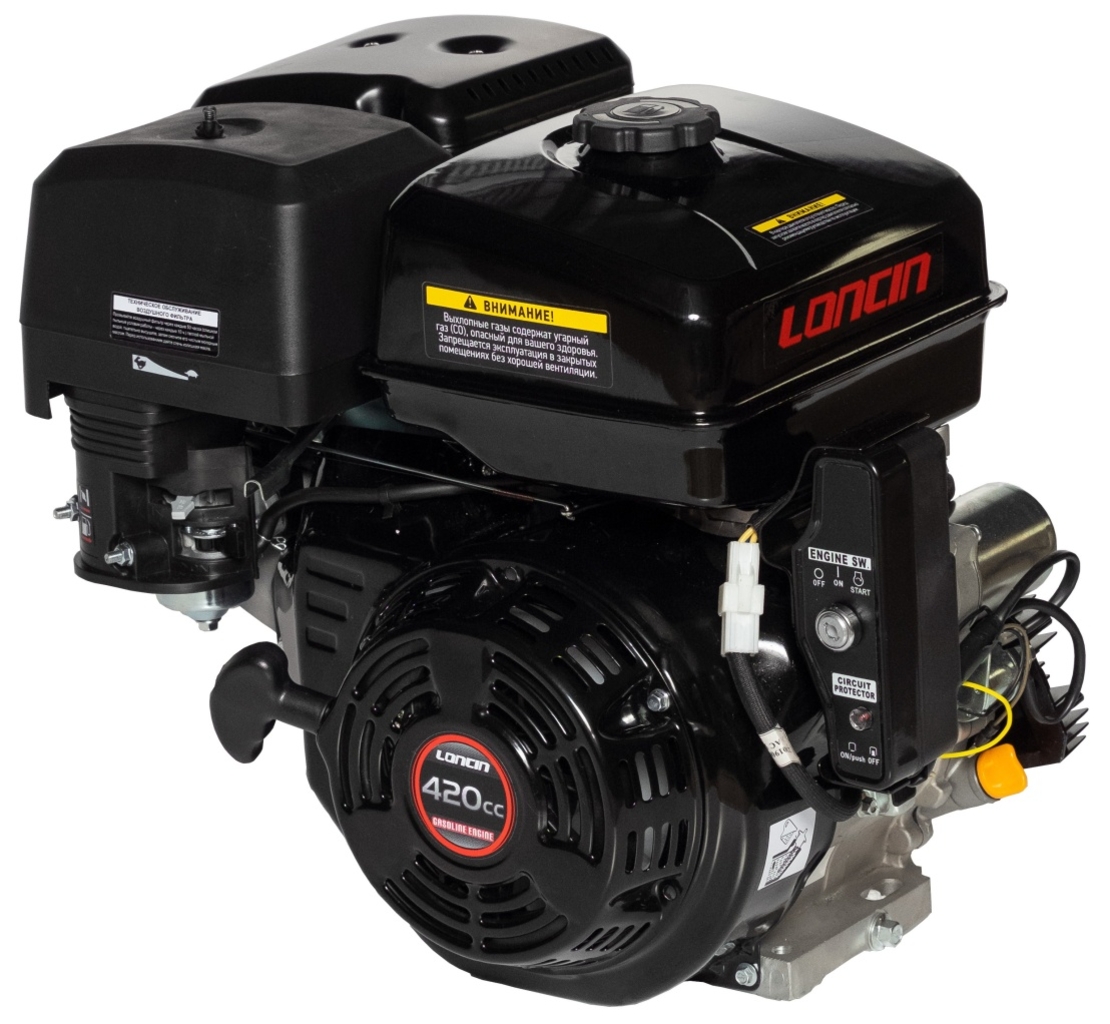 Двигатель Loncin G420FD D25