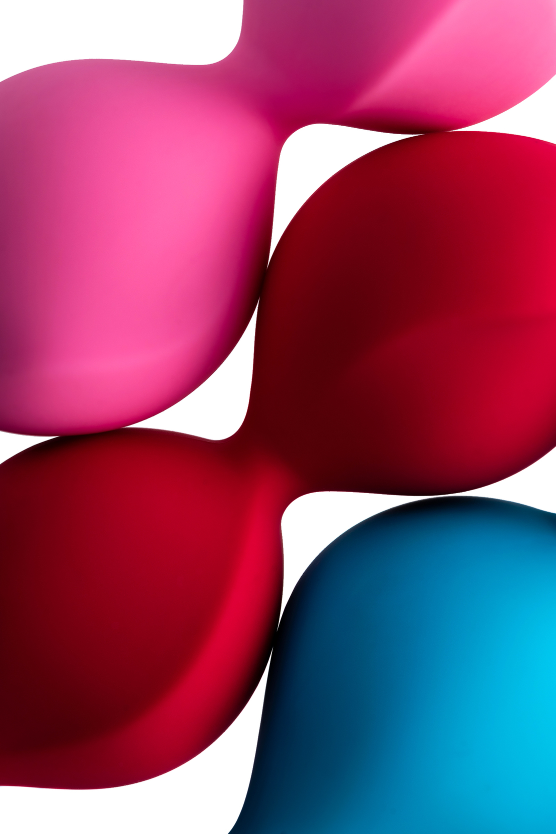 Набор вагинальных шариков Satisfyer  Balls C03 Double, силикон, ассорти, Ø 3 см.