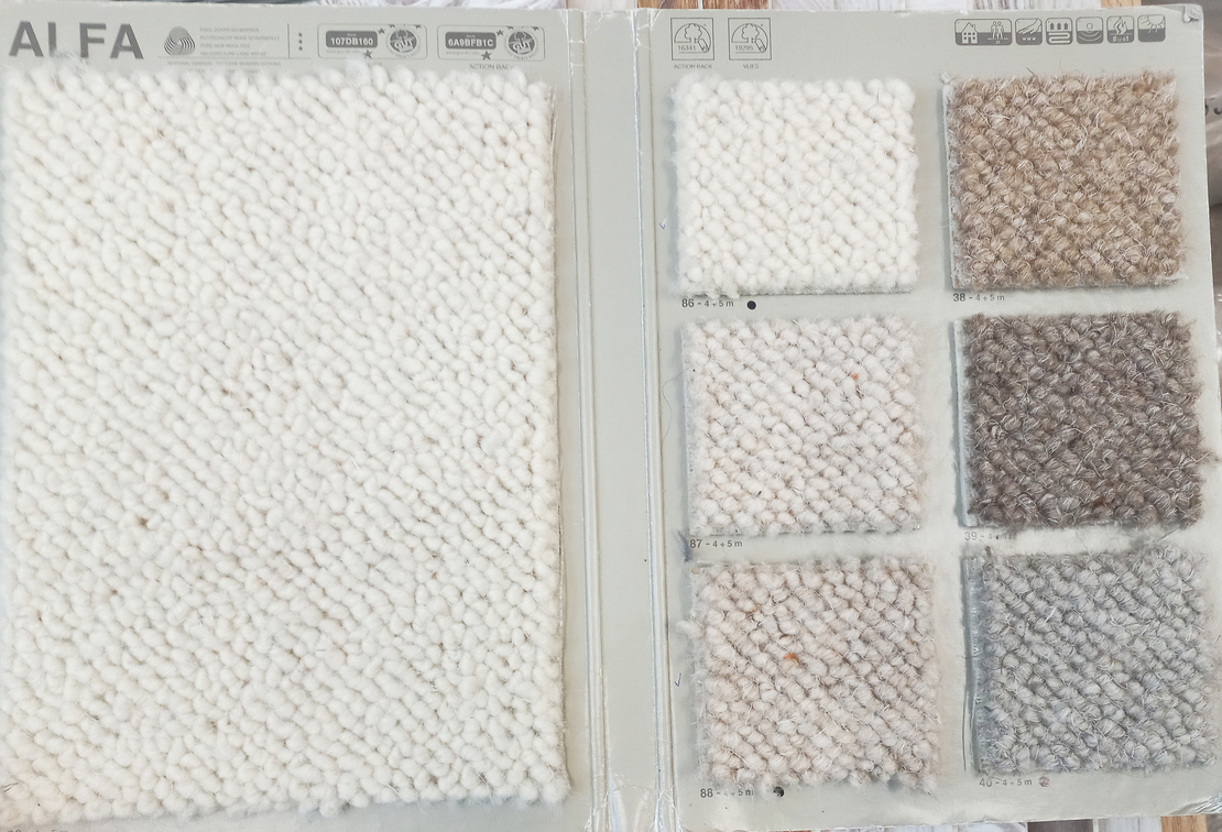 Ковролин из шерсти Alfa (Creatuft) 88