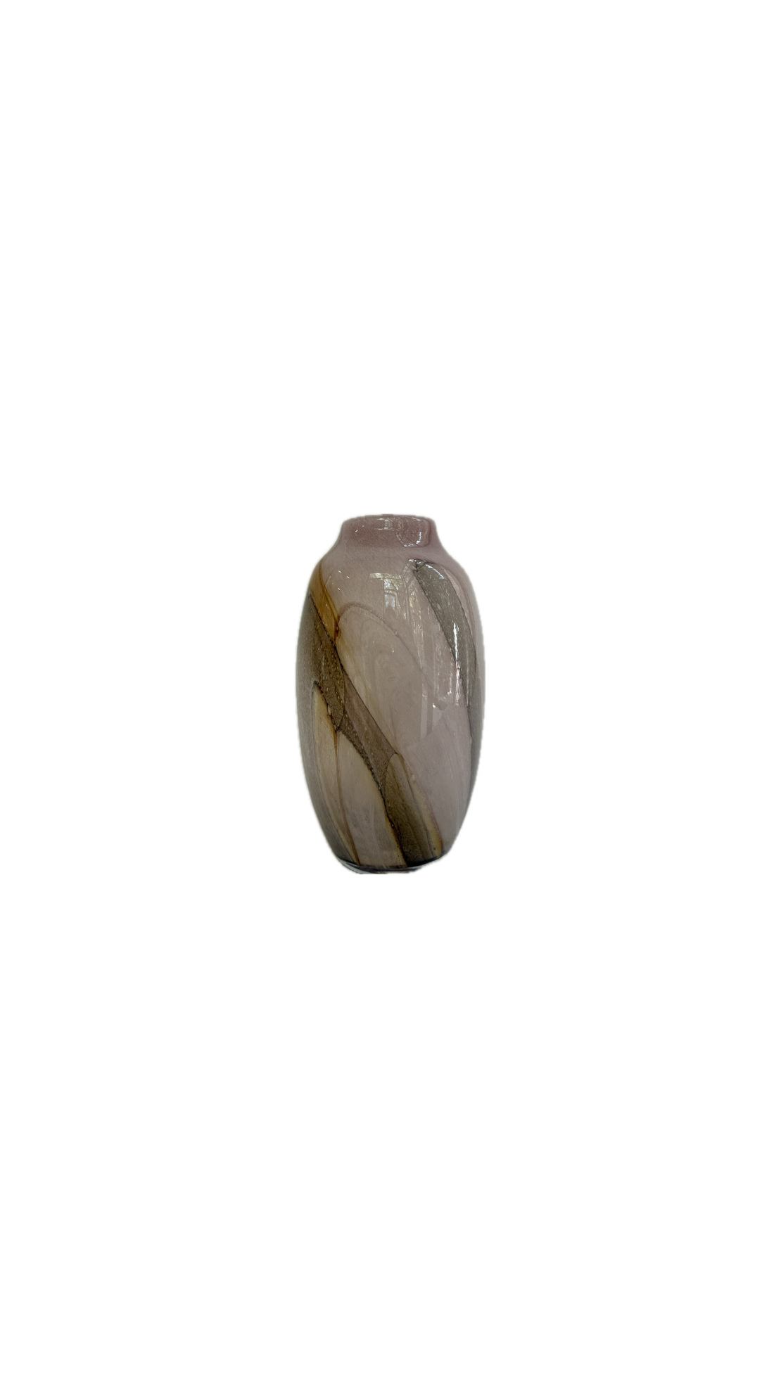 Nude Hues Glass Vase-large