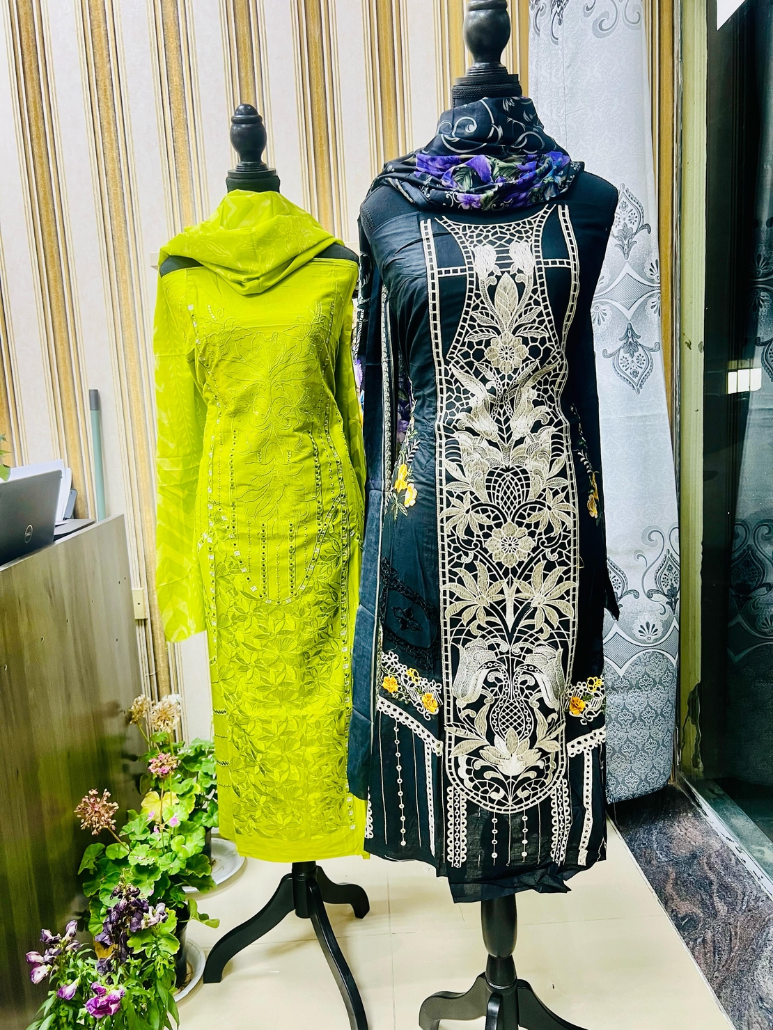 3 PCS unstitched SUITS