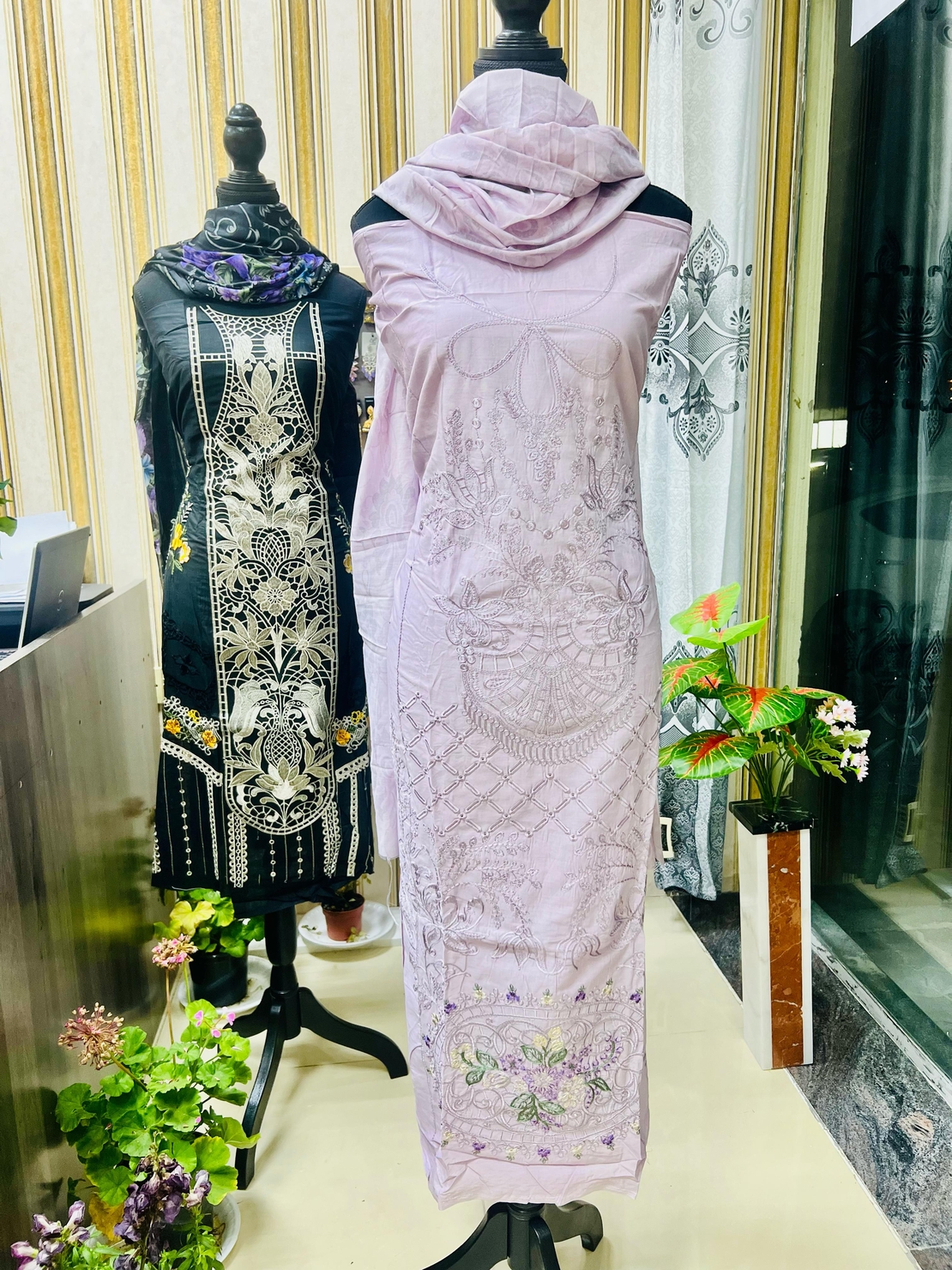 3 PCS unstitched SUITS