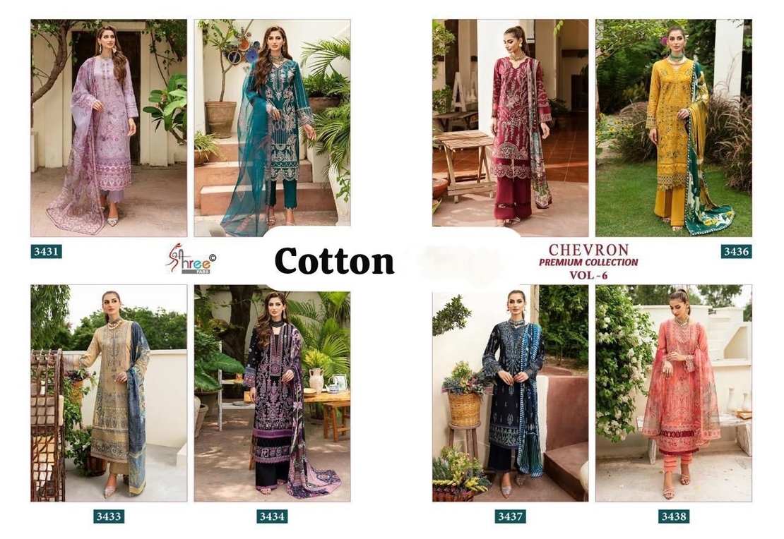 Unstitched Salwar Suit Dress Material  cotton