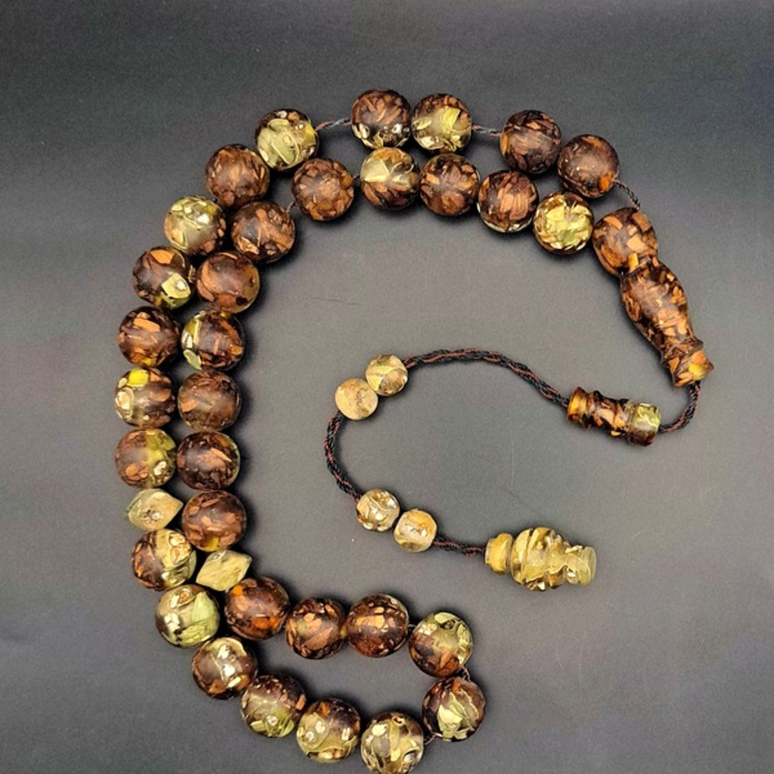 Sandalwood, Musk & Cardamom Tasbih - 33 Beads, 12mm