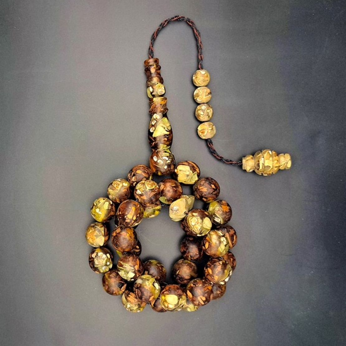 Sandalwood, Musk & Cardamom Tasbih - 33 Beads, 12mm