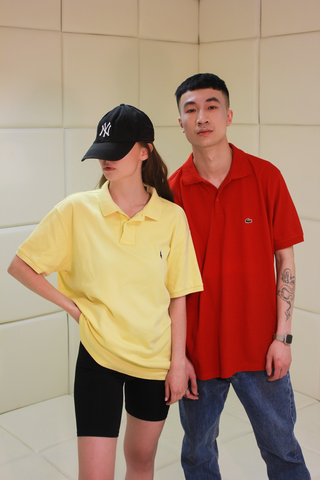 Polo lacoste online vintage
