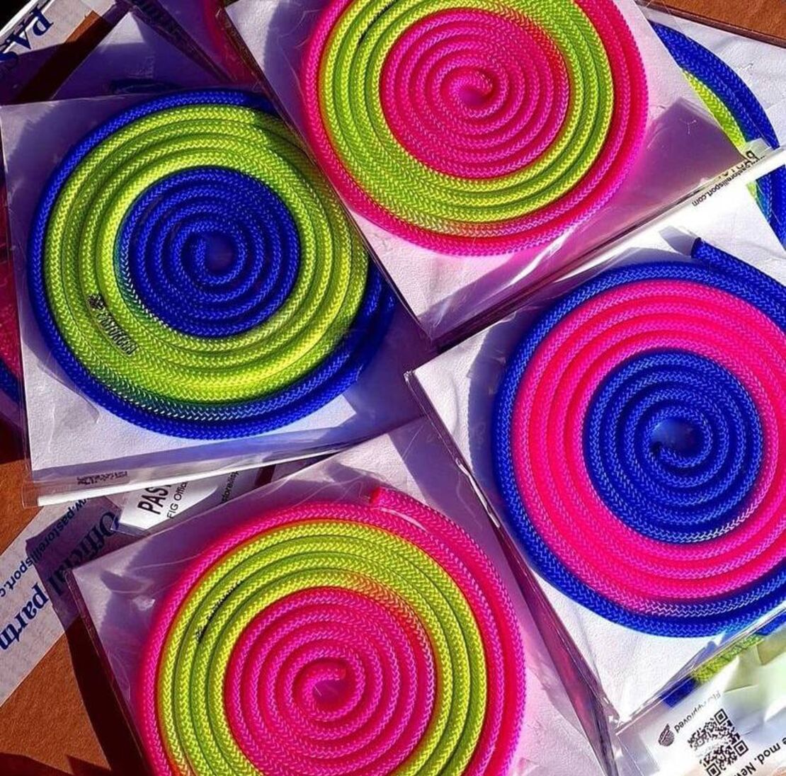 Скакалки Pastorelli Multicolor модель New Orleans