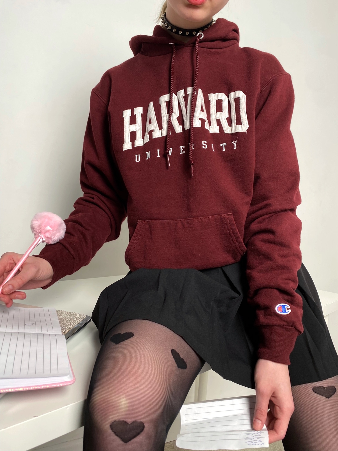 Harvard university online champion hoodie