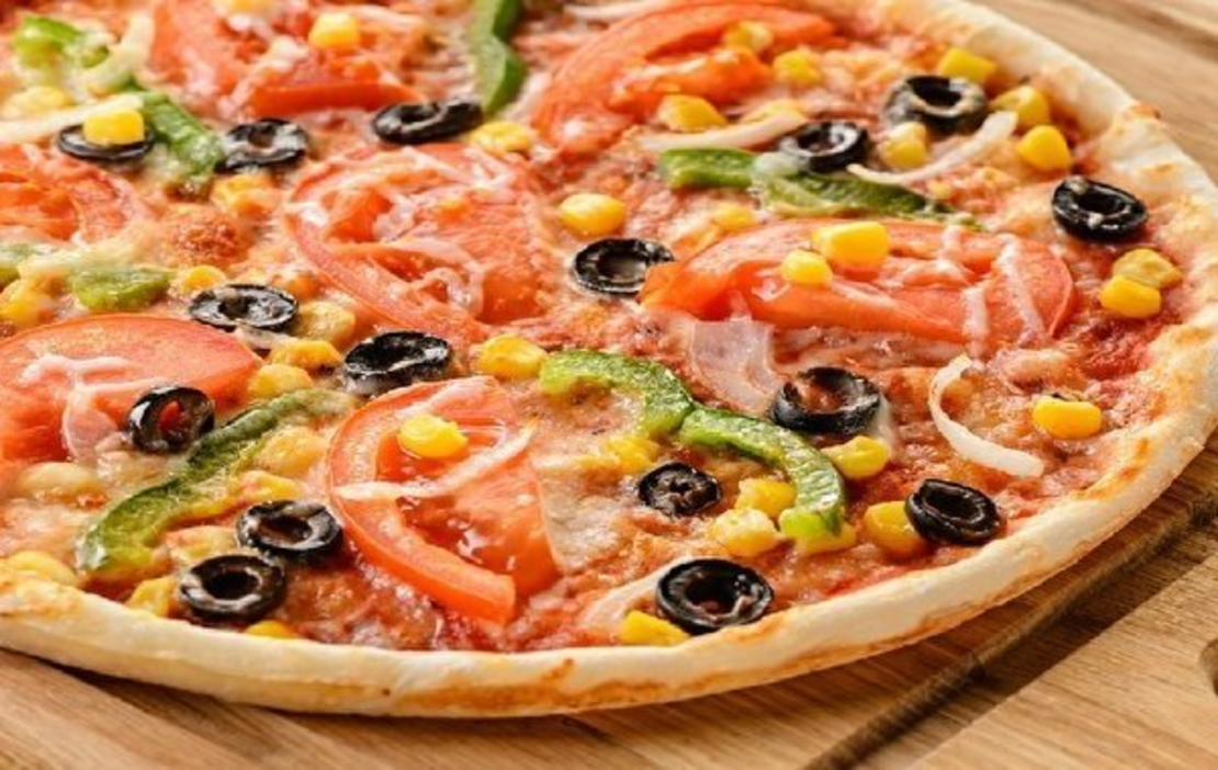 4.​Пицца «Вегетарианская​»