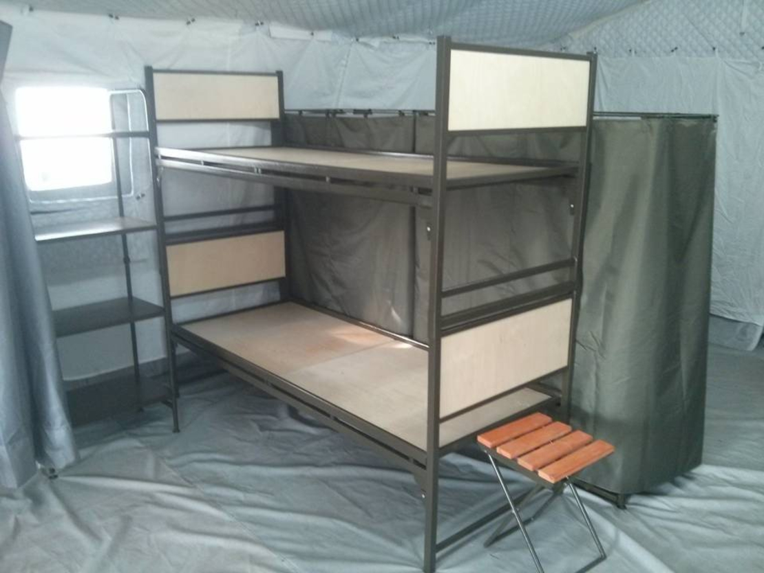 размер армейской кровати двухъярусной