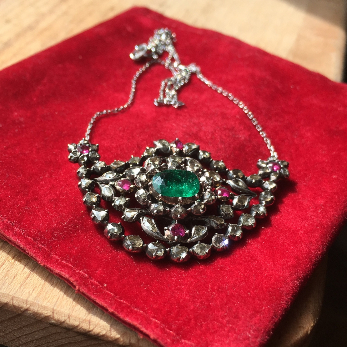 Rare antique jewelry shop