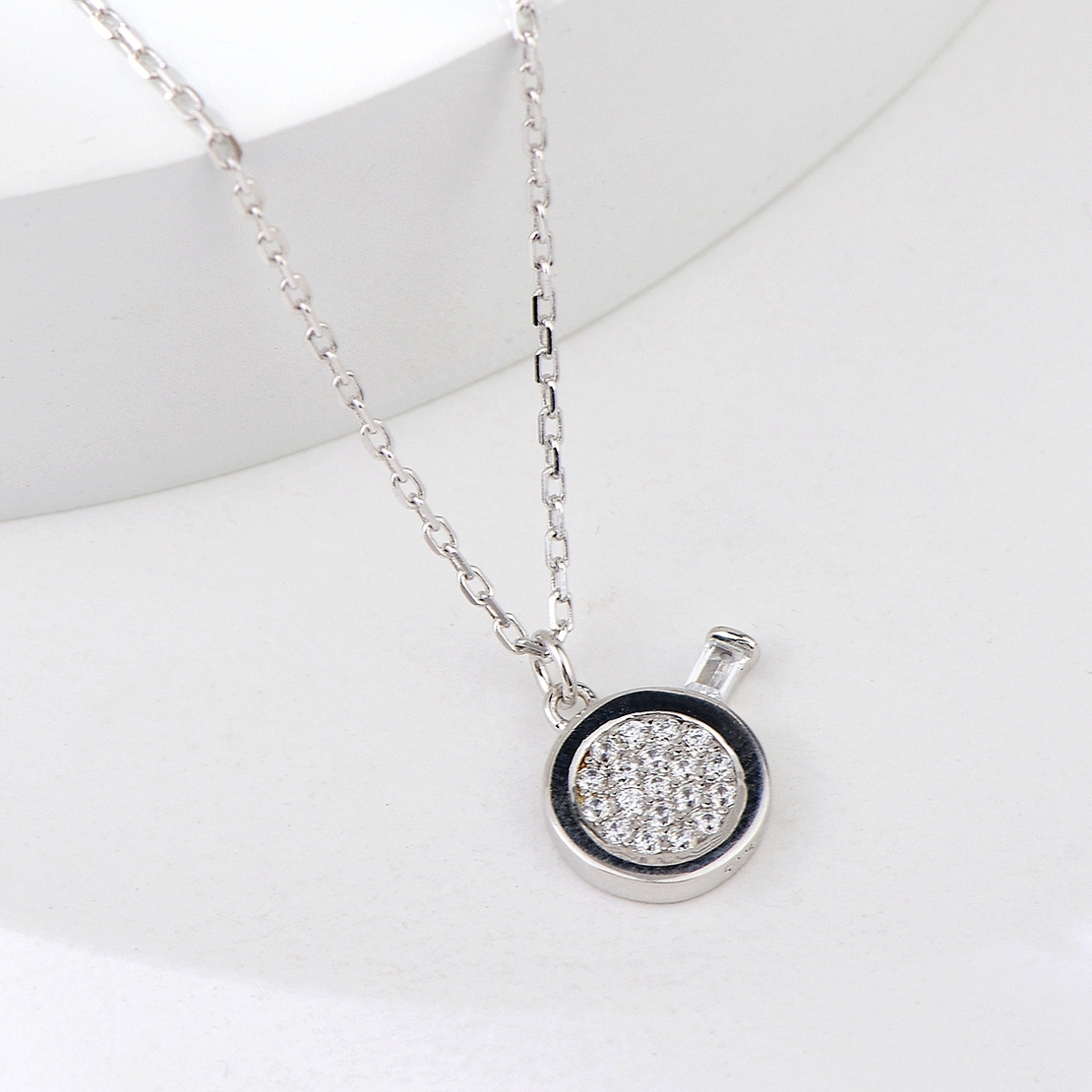 Сребърно колие Кръг | колекция Delicate Silver