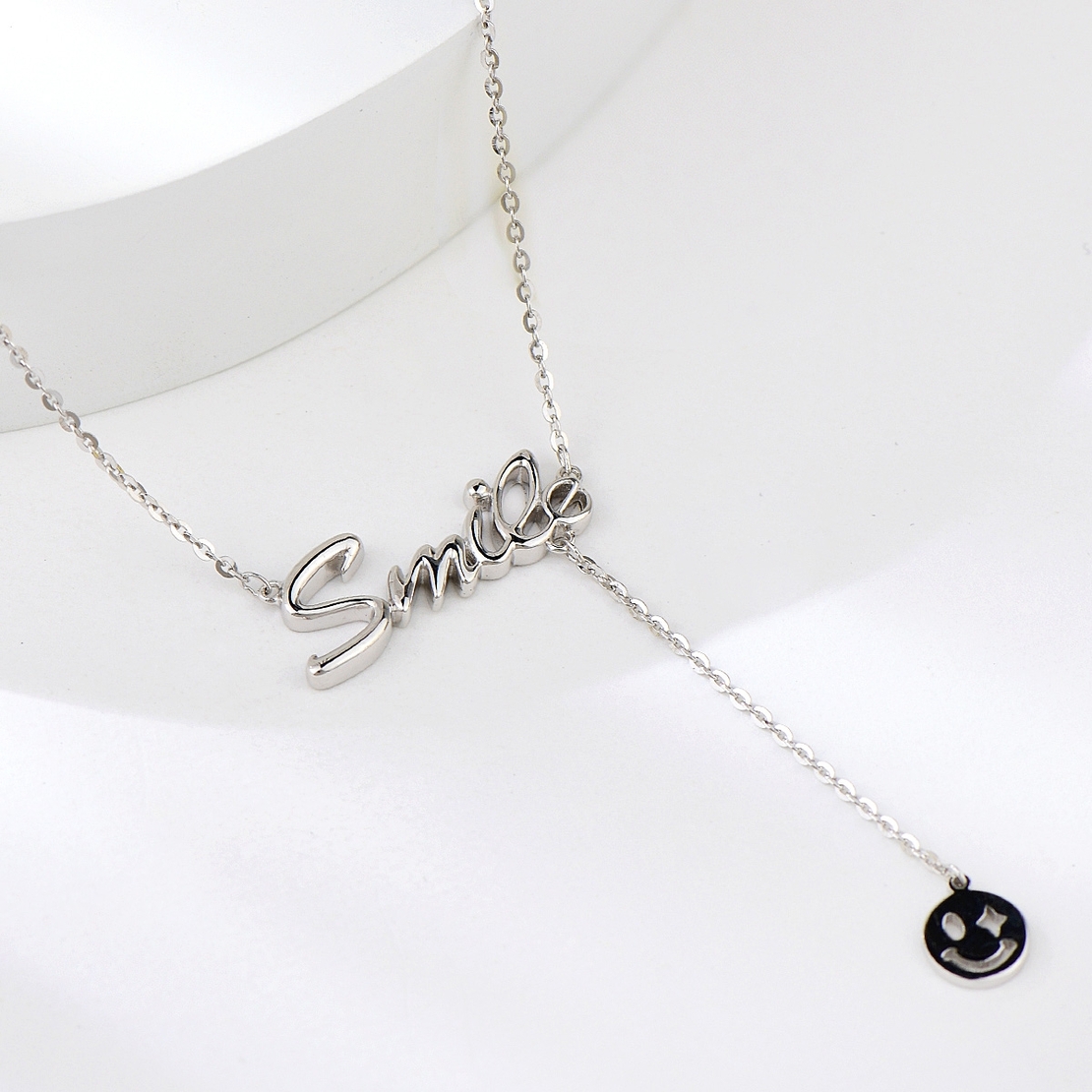 Сребърно колие Smile | колекция Delicate Silver