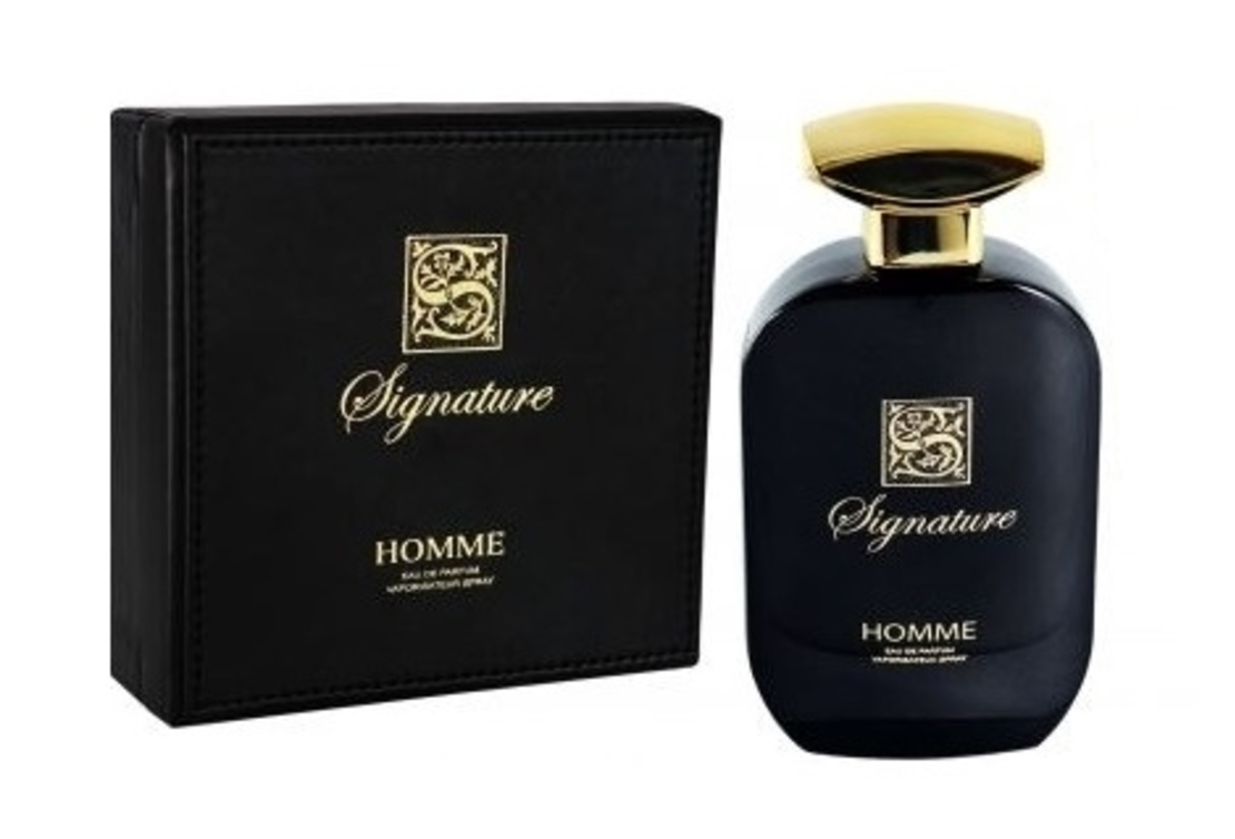 Homme black. Signature духи. Мужской Парфюм Сигнатюр. Духи Сигнейчер мужские. Сигнатура Парфюм мужской.