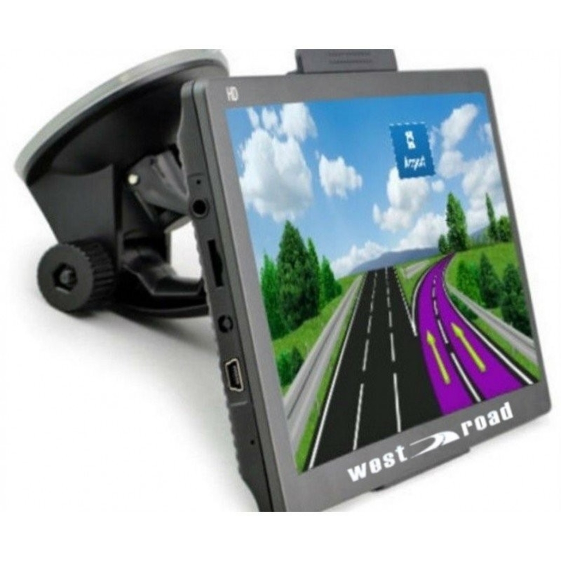 GPS Навигация West Road WR-X900, 7 инча, Ярък дисплей, 256 MB RAM