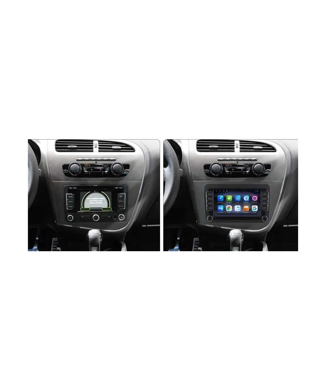 Android Auto Carplay Headunit para Seat León Mk2 Alhambra Altea