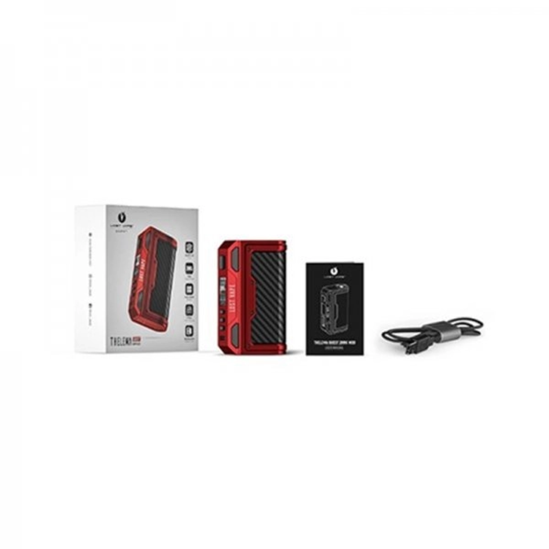 Lost Vape Thelema Quest 200W Mod-SS Carbon Fiber