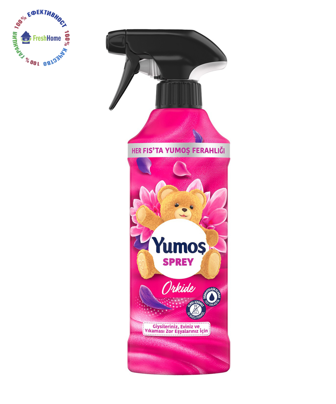 Yumos “Орхидея“ спрей ароматизатор за тъкани 450 мл.