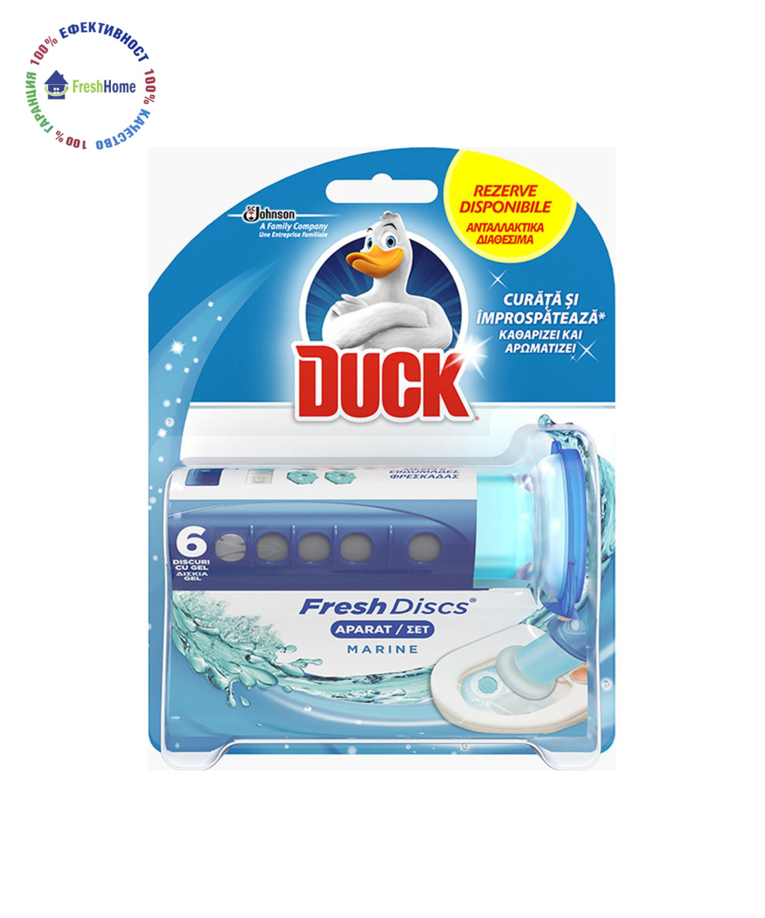 Duck Fresh Discs „Океан“ с устройство