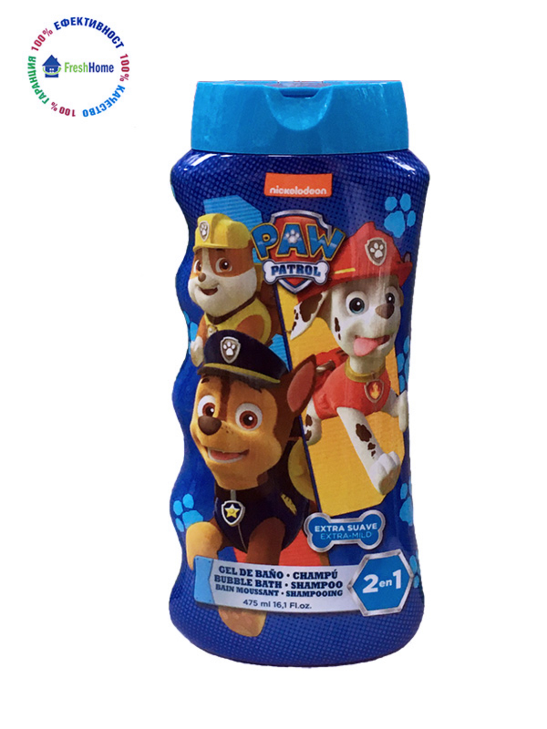 Детски шампоан и душ гел PAW PATROL, 475 ml.